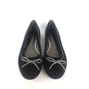 Talbots Suede Ballet Flats Round Toe 10AA 311.129.